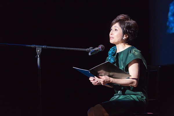 「阪神・淡路大震災」被災者の詩をライブで朗読する女優・竹下 景子氏